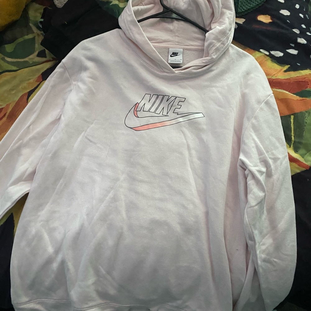 pink nike hoodie